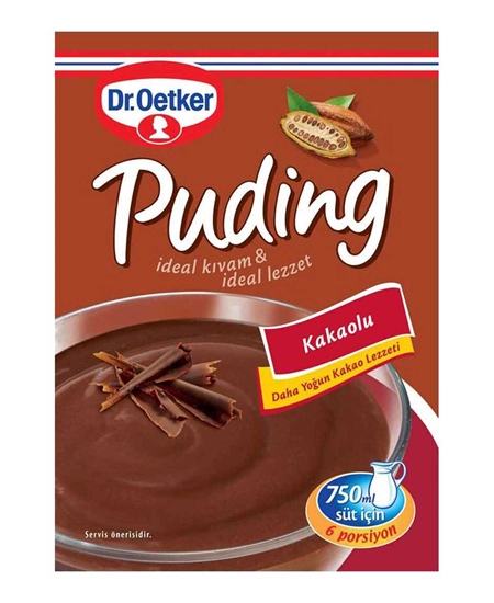 Picture of DR.OETKER PUDING 147 GR KAKAOLU*24 (PLT-180)