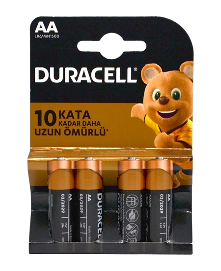 Picture of Duracell Battery AA 4's