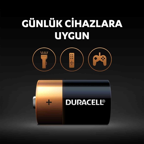 Picture of Duracell Basic Battery D Size 2's