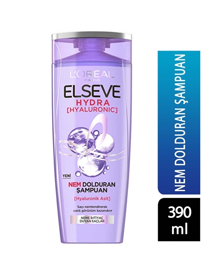 Picture of Elseve Hydra Hyaluronic 390 ml Nem Dolduran Şampuan