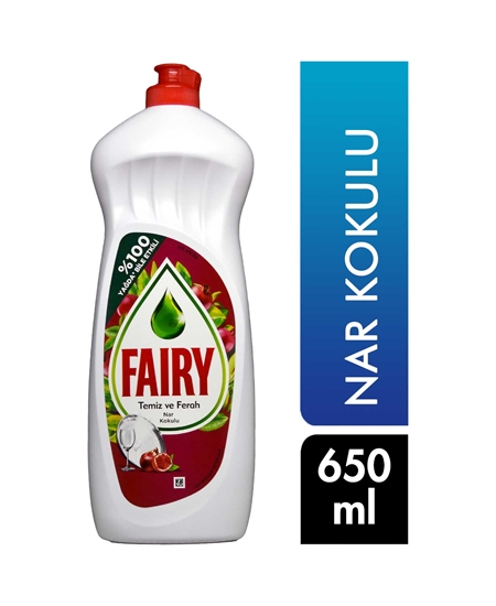 Picture of Fairy Liquid Dishwashing Detergent 650 ml Pomegranate