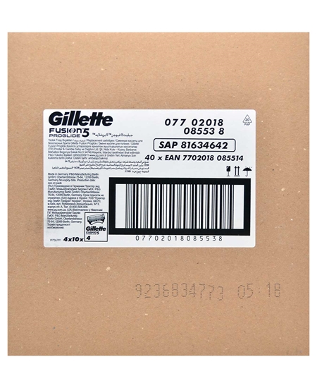 Picture of Gillette Fusion Proglide Refill Razor Blade 4's