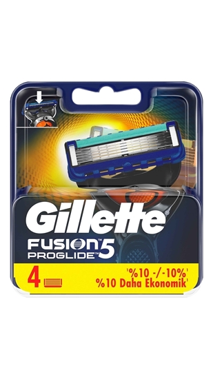 Picture of Gillette Fusion Proglide Refill Razor Blade 4's