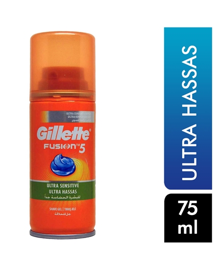 Picture of Gillette Fusion Ultra Sensitive Shaving Gel 75  ml