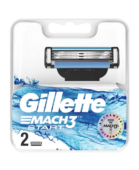 Picture of Gillette Mach3 Start Refill Razor Blade 2's