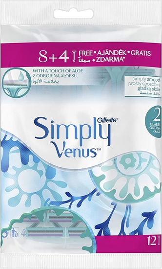 Picture of Gillette Venus Simply2 Disposable Razor 12s