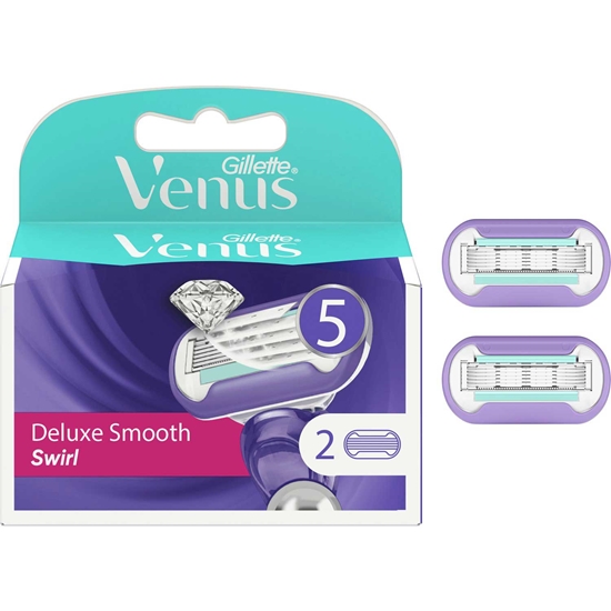 Picture of Gillette Venus Refill Razor Blade 2's Swirl 