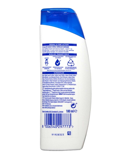 Picture of Head&Shoulder Şampuan 180 ml 2in1 Mentol