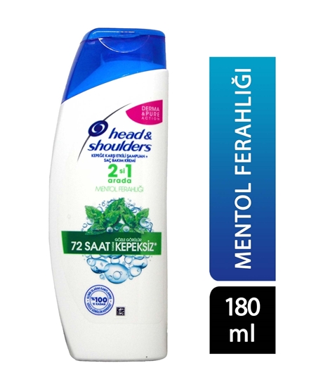 Picture of Head&Shoulder Şampuan 180 ml 2in1 Mentol