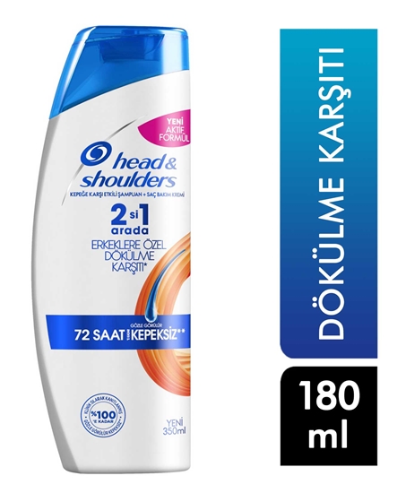 Picture of Head&Shoulder Şampuan 180 ml Saç Dökülme Karşıtı Erkek