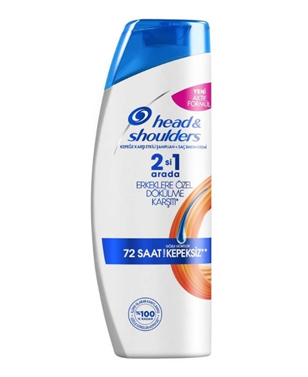 Picture of Head & Shoulders Shampoo 250 ml 2 in 1 Anti-Shedding For Men