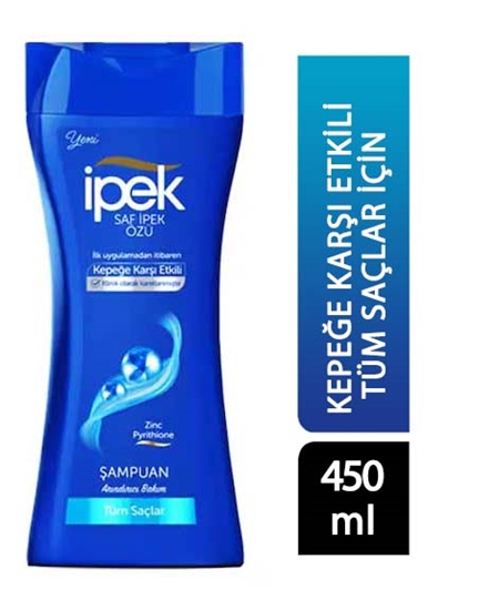 Picture of İpek Şampuan 450 ml Kepeğe Karşı Etkili Tüm Saçlar