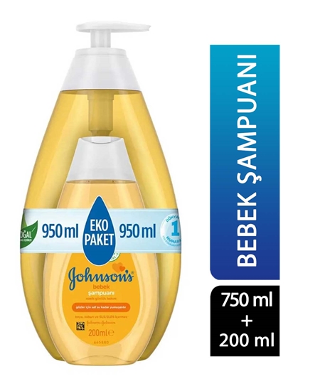 Picture of Johnson's Baby Shampoo 750 Ml + 200 Ml - Promo Pack - Limited Edition