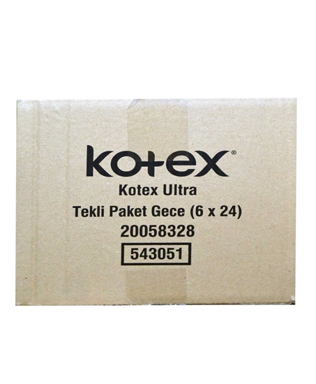 Picture of Kotex Hygienic Pads Ultra 6's Night