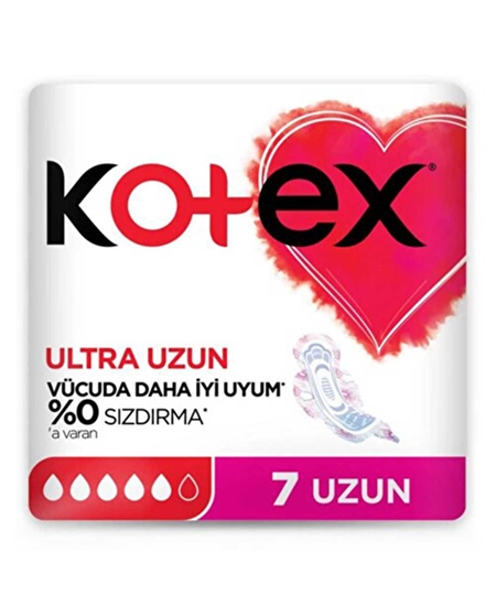 Picture of Kotex Hygienic Pads Ultra 7's Long