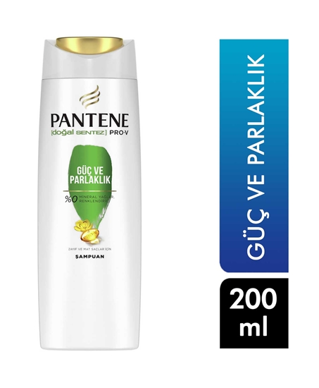 Picture of Pantene Şampuan 200 ml Güç ve Parlaklık