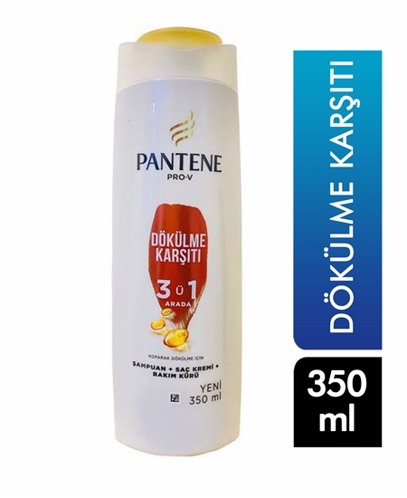 Picture of Pantene Şampuan 350 ml 3 in 1 Dökülme Karşıtı
