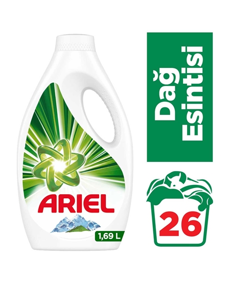 Picture of  Ariel Liquid Laundry Detergent 1,69 Lt Mountain Breeze