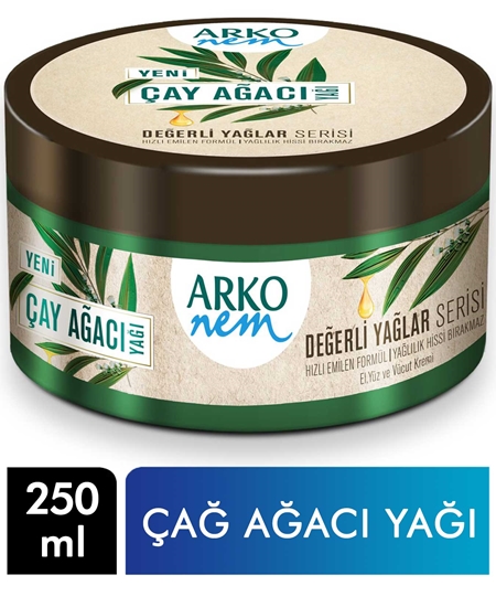 Picture of Arko Nem Krem Değerli Yağlar Çay Ağacı 250ml