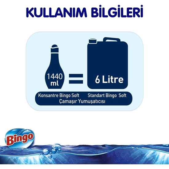 Picture of Bingo Soft Yumuşatıcı 1440 ml Ortanca