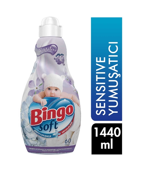 Picture of Bingo Soft Laundry Softener 1440 Ml Sensitive