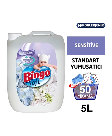 Picture of Bingo Soft Yumuşatıcı 5 lt Sensitive