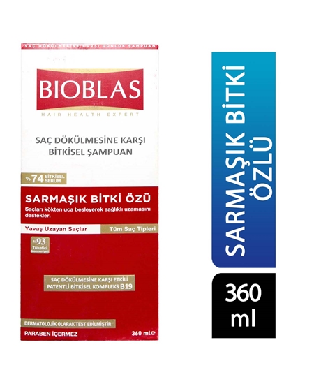 Picture of Bioblas Şampuan 360 ml Yavaş Uzayan Saçlar İçin