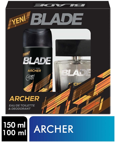 Picture of Blade Erkek Deodorant 150 ml + Erkek Parfüm 100 ml Archer