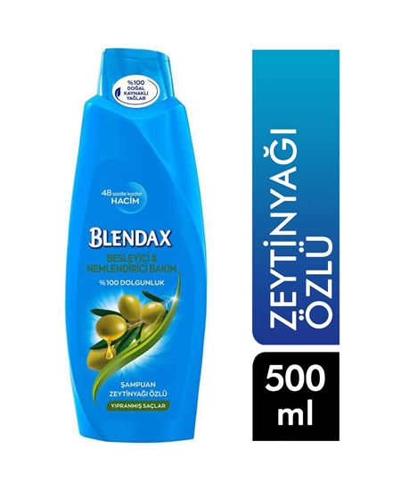 Picture of BLENDAX ŞAMPUAN 500ML*12 Zeytinyağı Özlü