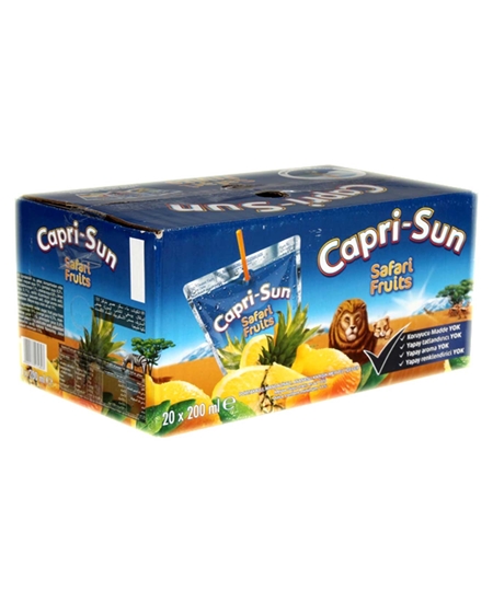 Picture of Capri-Sun Meyve Suyu 200 ml X 20'li Koli Safari Fruits