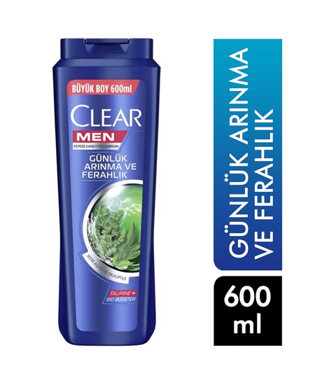 Picture of Clear Men Şampuan 600 ml Günlük Arınma ve Ferahlık