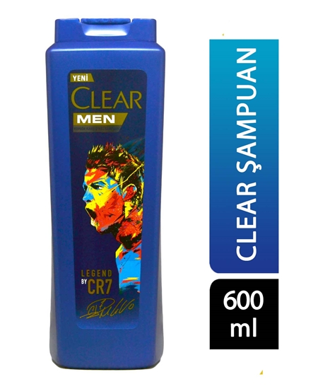 Picture of Clear Men Shampoo 600 ml Legend by CR7 Ronaldo