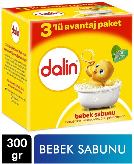 Picture of Dalin 3 x 3'lü Sabun 100 Gr