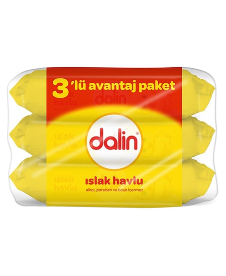 Picture of Dalin Islak Havlu 56 x 3'lü Avantaj Paketi