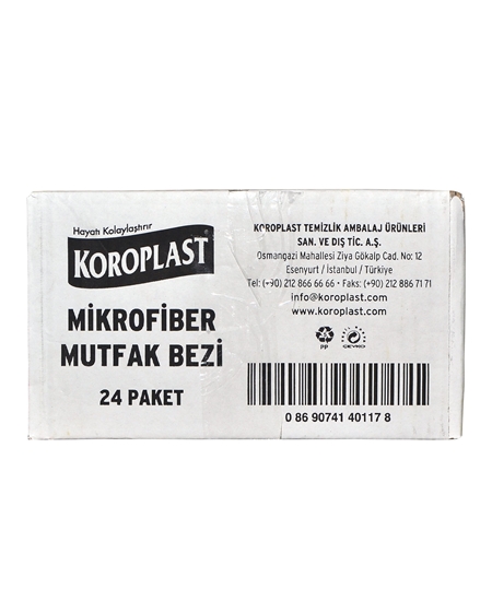 Picture of Koroplast Temizlik Bezi 2'li Mikrofiber Mutfak