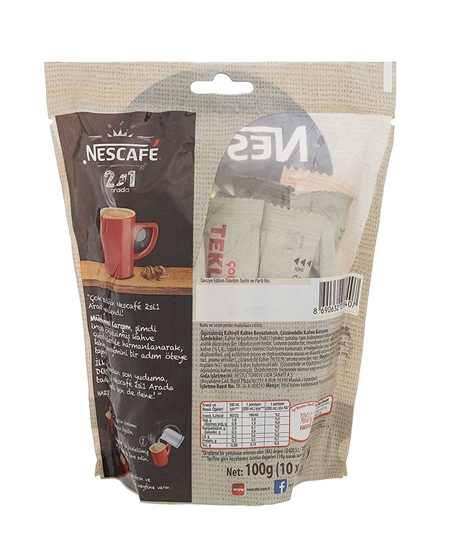 Picture of Nescafe 2 in 1 Pouch 10's