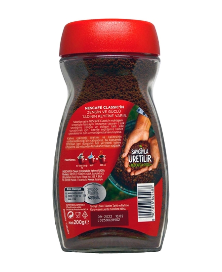 Picture of Nescafe Classic 200 gr Kavanoz Çözünebilir Kahve