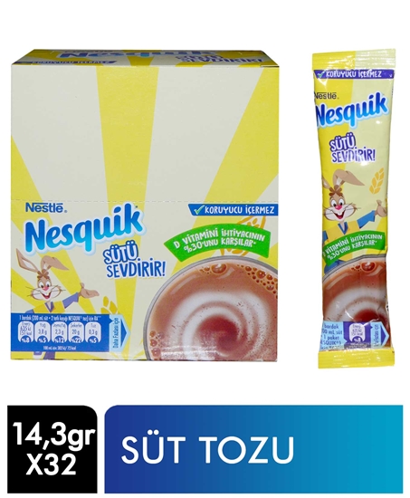 Picture of Nestle Nesquik Stick 14,3 gr Süt Tozu 32 li