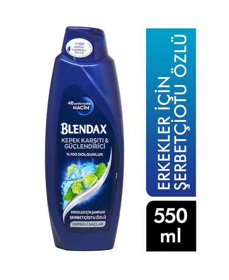 Picture of  Blendax Shampoo 550 ml Anti-Dandruff For Men