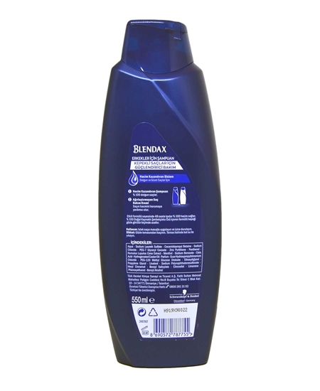 Picture of  Blendax Shampoo 550 ml Anti-Dandruff For Men