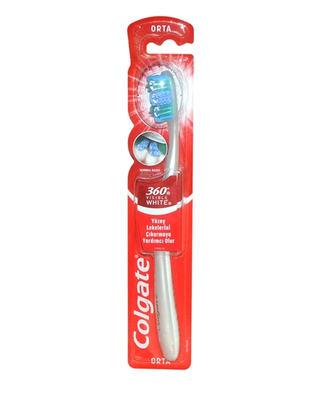 Picture of Colgate Diş Fırçası 360 Visible White Beyazlatıcı Orta