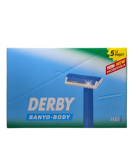 Picture of Derby Tıraş Bıçağı Banyo-Body 5'li Poşet