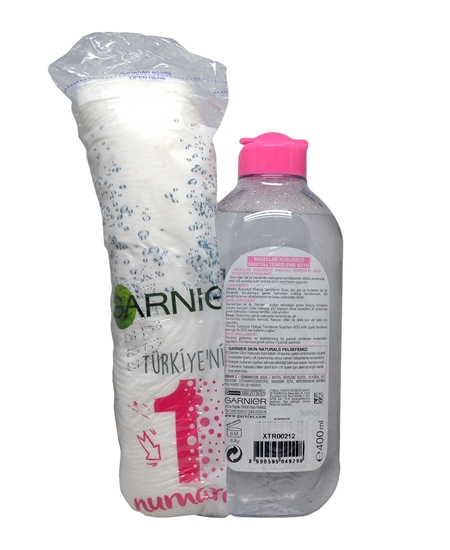 Picture of Garnier Makyaj Temizleme Suyu 400 ml Micellar + Pamuk Hediyeli