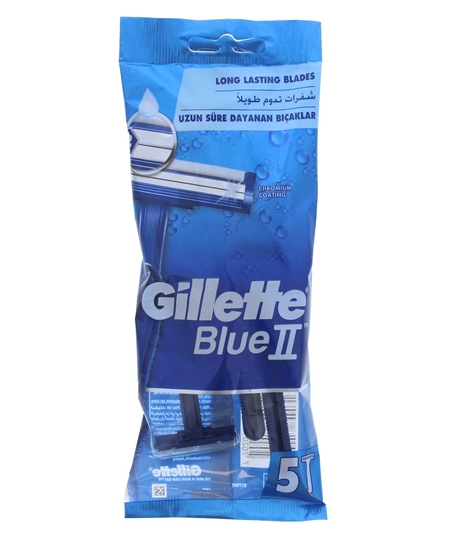 Picture of Gillette Blue 2 Razor 5 Pack (OUTLET)