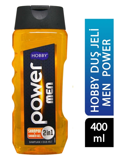 Picture of Hobby Duş Jeli Men 400 ml 2 in 1 Power