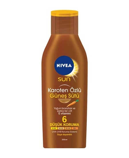 Picture of Nivea Sun Karoten Özlü Güneş Sütü SPF6 200 ml