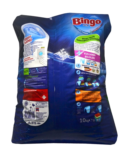 Picture of  Bingo Matic Laundry Powder Detergent 10 Kg Color & White