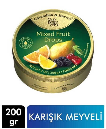 Picture of Cavendish & Hayvey Şeker 200 gr Karışık Meyveli