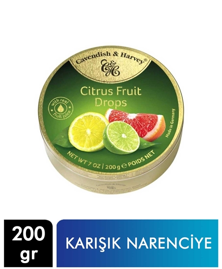 Picture of Cavendish & Hayvey Şeker 200 gr Karışık Narenciye