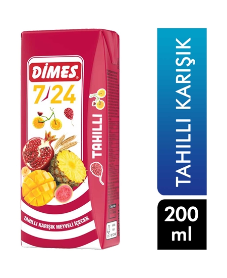 Picture of P-Dimes 7/24 Meyve Suyu 200 ml Tahıllı Karışık